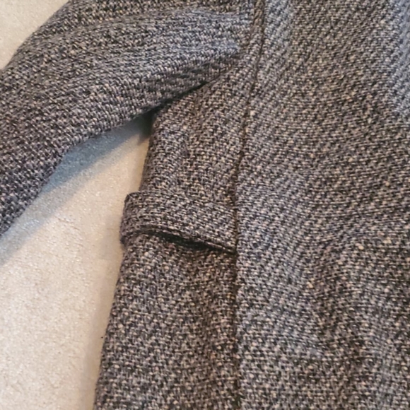 Miss Abbmoor vi tage long tweed coat USA - Picture 7 of 8